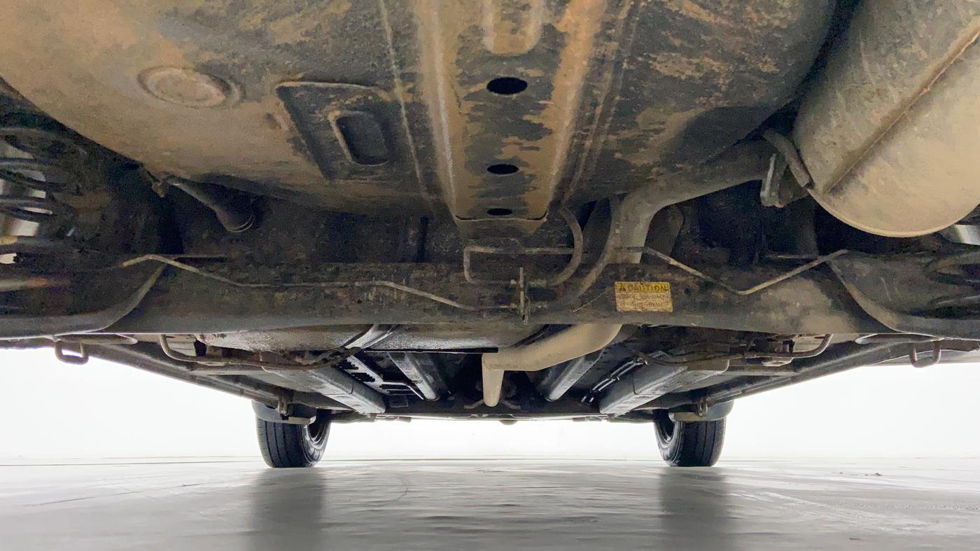 2012 Maruti Ritz VDI, Diesel, Manual, 51,781 km, Rear underbody view