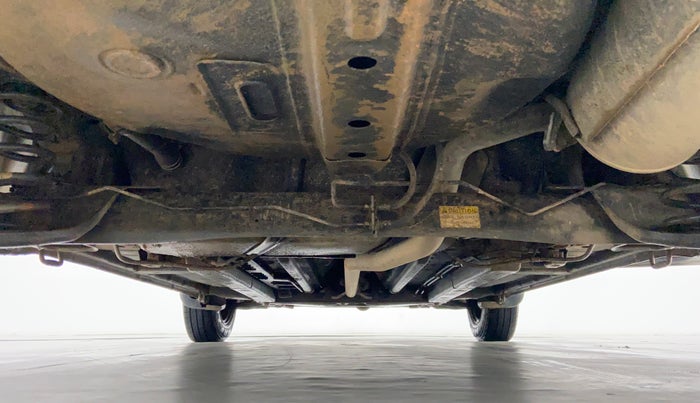 2012 Maruti Ritz VDI, Diesel, Manual, 51,781 km, Rear underbody view