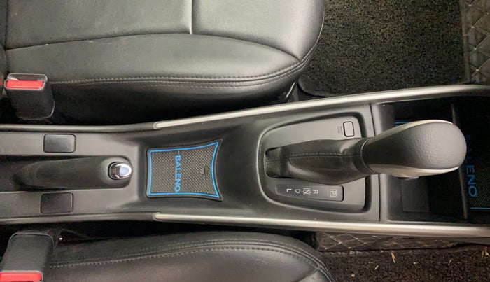2019 Maruti Baleno ALPHA CVT PETROL 1.2, Petrol, Automatic, 19,001 km, Gear Lever
