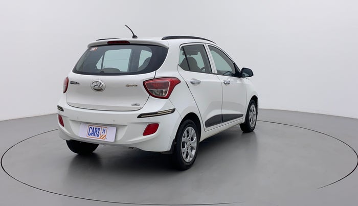 2014 Hyundai Grand i10 SPORTZ 1.2 KAPPA VTVT, Petrol, Manual, 77,767 km, Right Back Diagonal