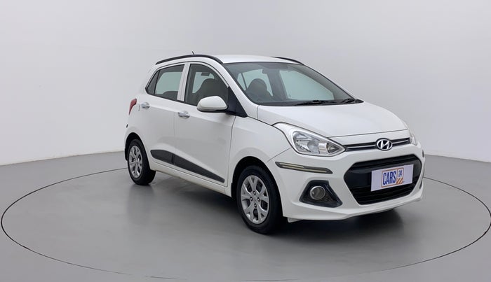 2014 Hyundai Grand i10 SPORTZ 1.2 KAPPA VTVT, Petrol, Manual, 77,767 km, Right Front Diagonal