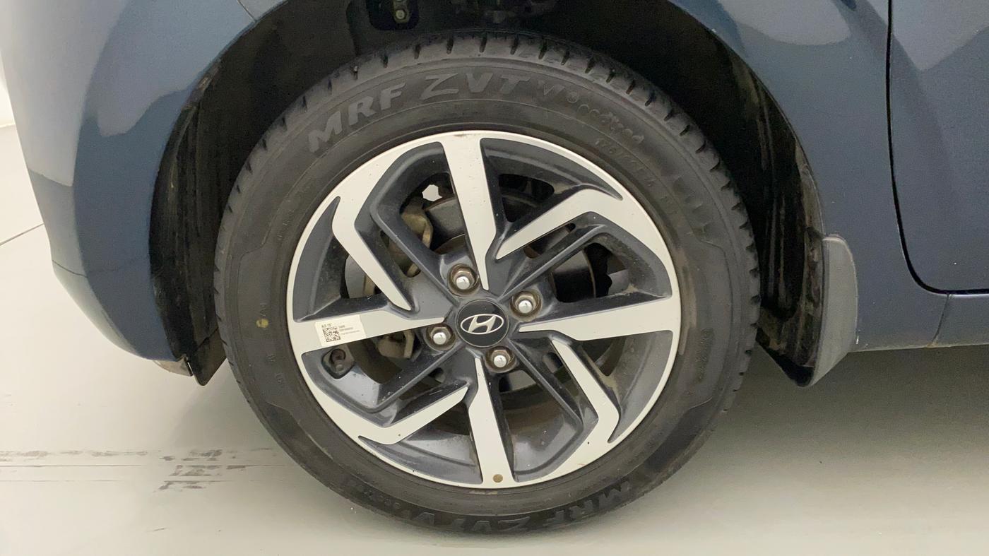 2021 Hyundai GRAND I10 NIOS ASTA AMT 1.2 KAPPA VTVT, Petrol, Automatic, 23,986 km, Left Front Wheel