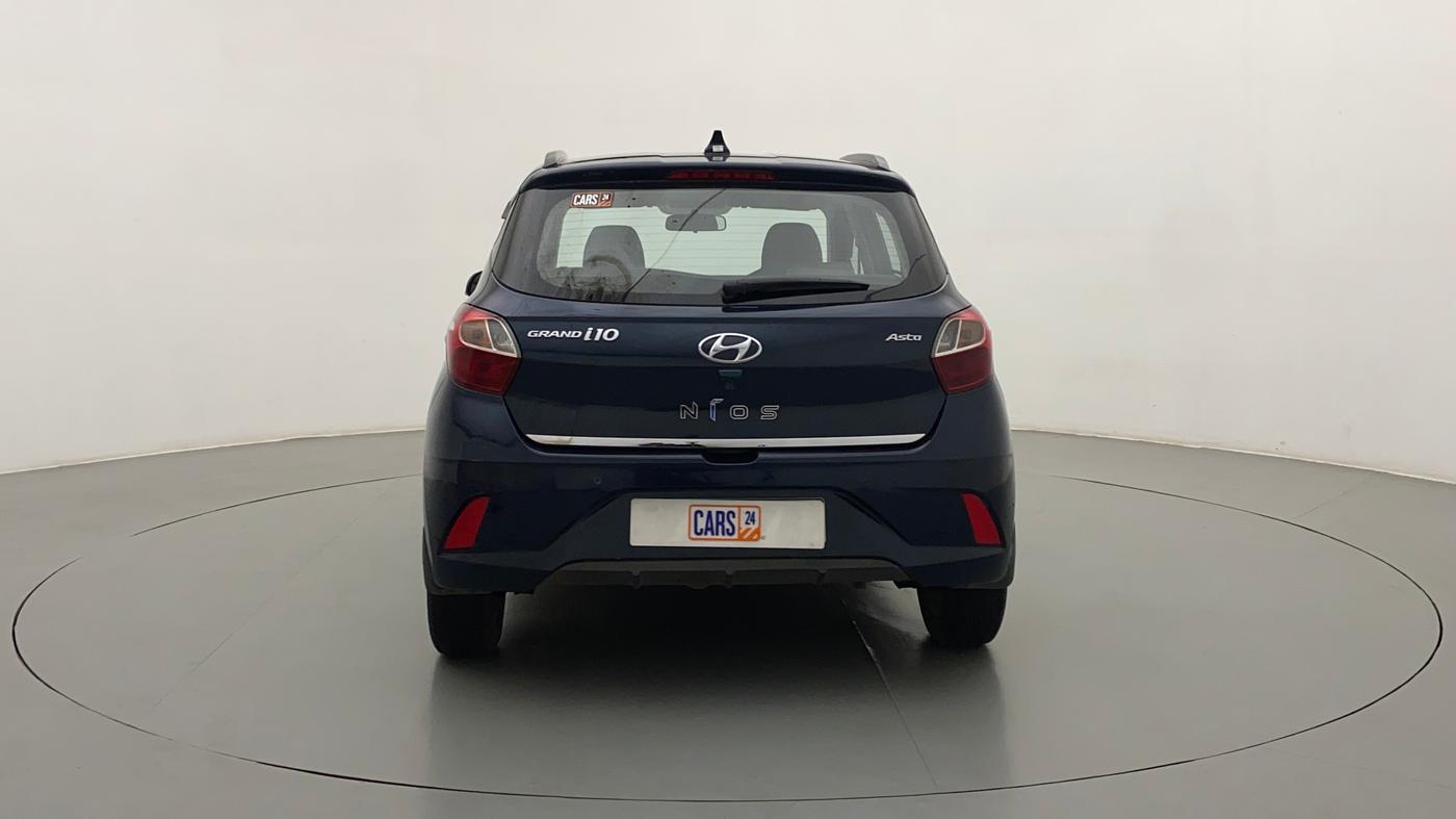 2021 Hyundai GRAND I10 NIOS ASTA AMT 1.2 KAPPA VTVT, Petrol, Automatic, 23,986 km, Back/Rear