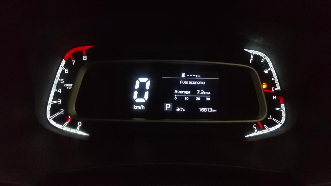 2022 KIA SONET HTX 1.0 DCT, Petrol, Automatic, 16,809 km, Odometer Image