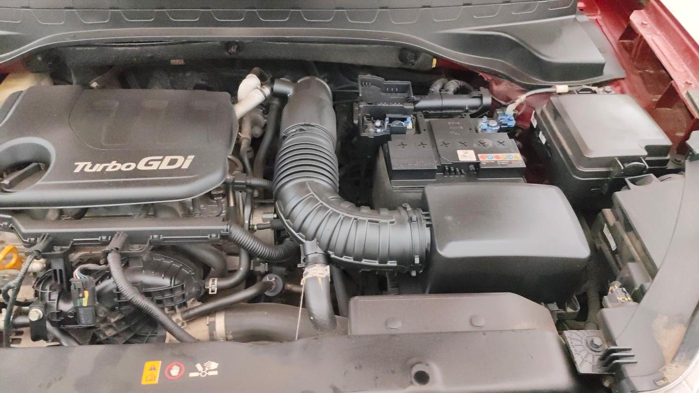 2022 KIA SONET HTX 1.0 DCT, Petrol, Automatic, 16,809 km, Engine View - Left