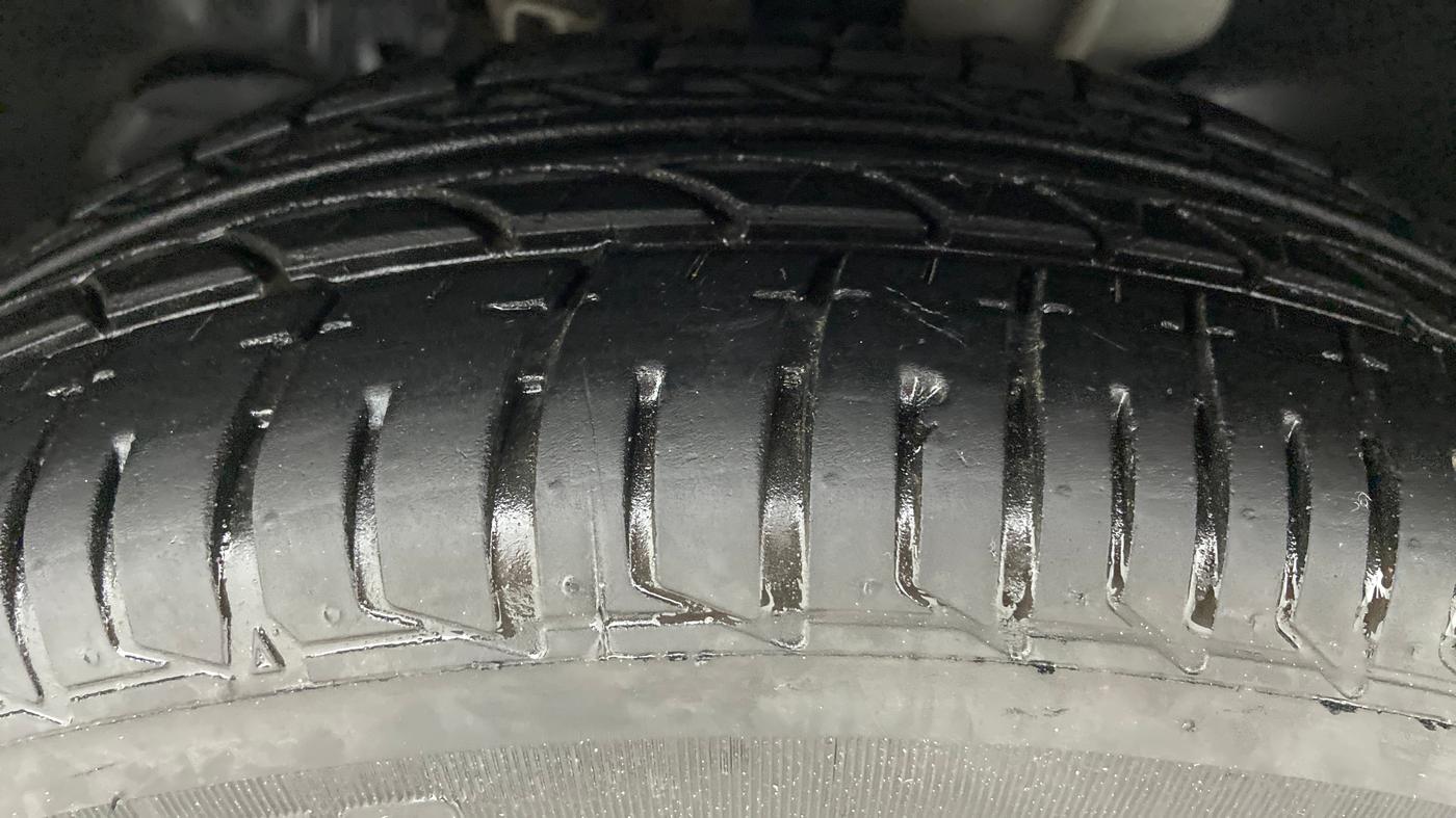 2022 Tata Tiago XT CNG 1.2 RTN, CNG, Manual, 8,140 km, Left Front Tyre Tread