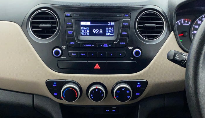 2016 Hyundai Grand i10 SPORTZ 1.2 KAPPA VTVT, Petrol, Manual, 57,479 km, Air Conditioner