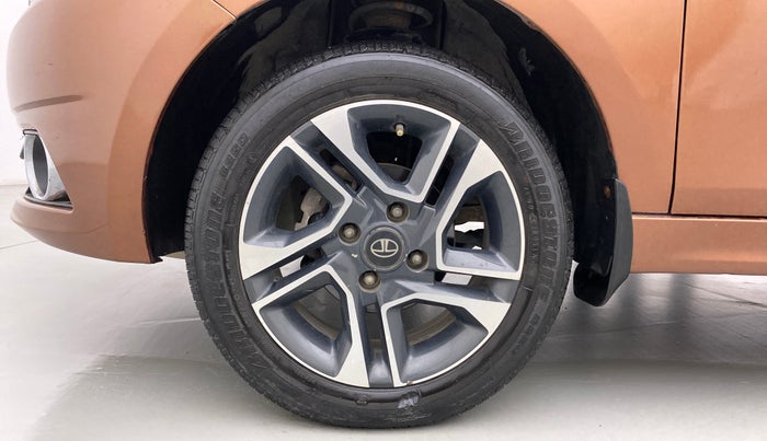 2017 Tata TIGOR XZ (O) PETROL, Petrol, Manual, 24,295 km, Left Front Wheel