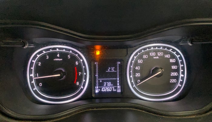 2020 Maruti Vitara Brezza ZXI PLUS, Petrol, Manual, 1,02,607 km, Odometer Image