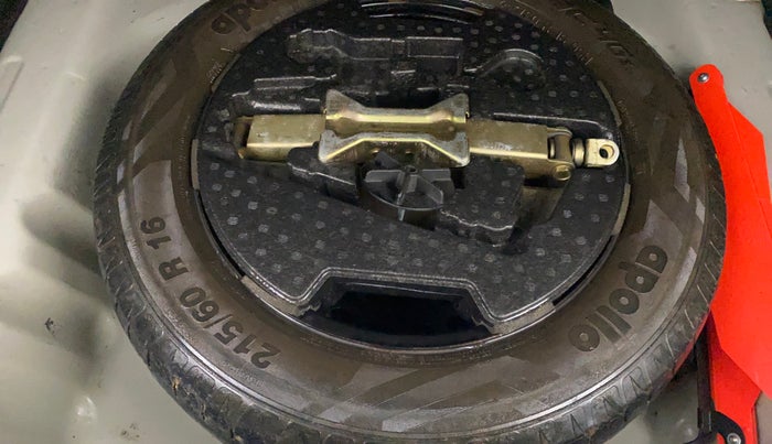 2020 Maruti Vitara Brezza ZXI PLUS, Petrol, Manual, 1,02,607 km, Spare Tyre