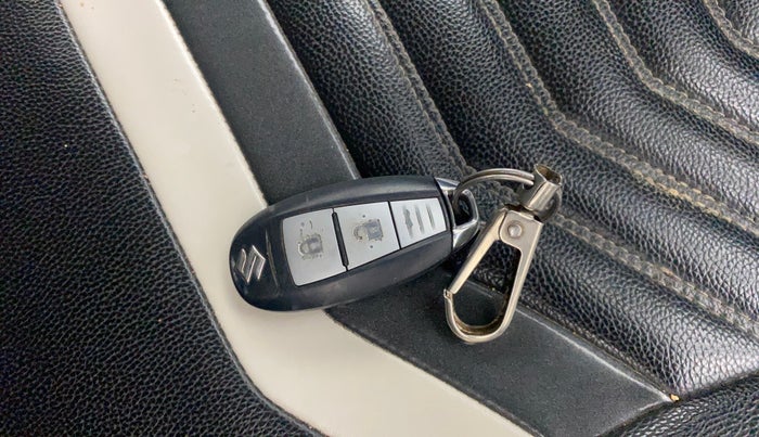 2020 Maruti Vitara Brezza ZXI PLUS, Petrol, Manual, 1,02,607 km, Key Close Up