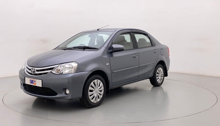 2013 Toyota Etios G, Petrol, Manual, 24,575 km, Left Front Diagonal