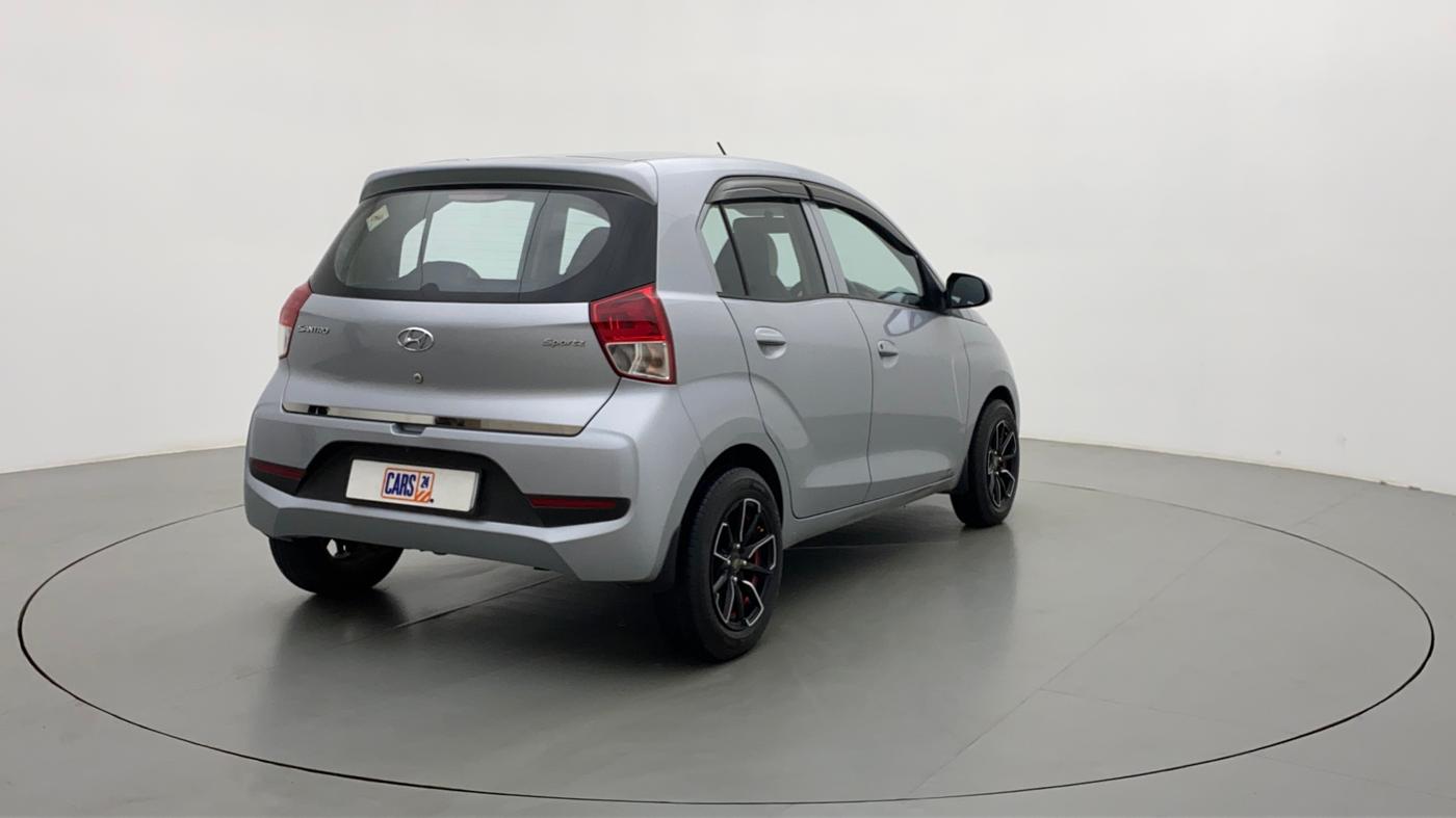 2018 Hyundai NEW SANTRO SPORTZ CNG, CNG, Manual, 50,669 km, Right Back Diagonal