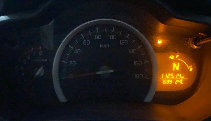 2017 Maruti Celerio VXI AMT, Petrol, Automatic, 1,12,468 km, Odometer Image