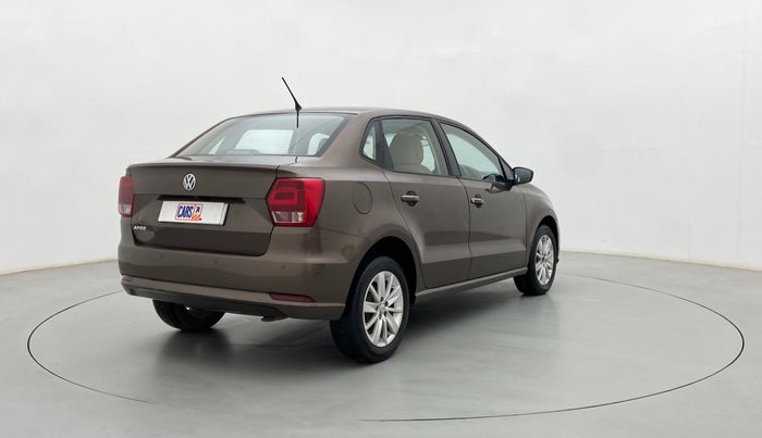 2016 Volkswagen Ameo HIGHLINE1.2L, Petrol, Manual, 98,156 km, Right Back Diagonal