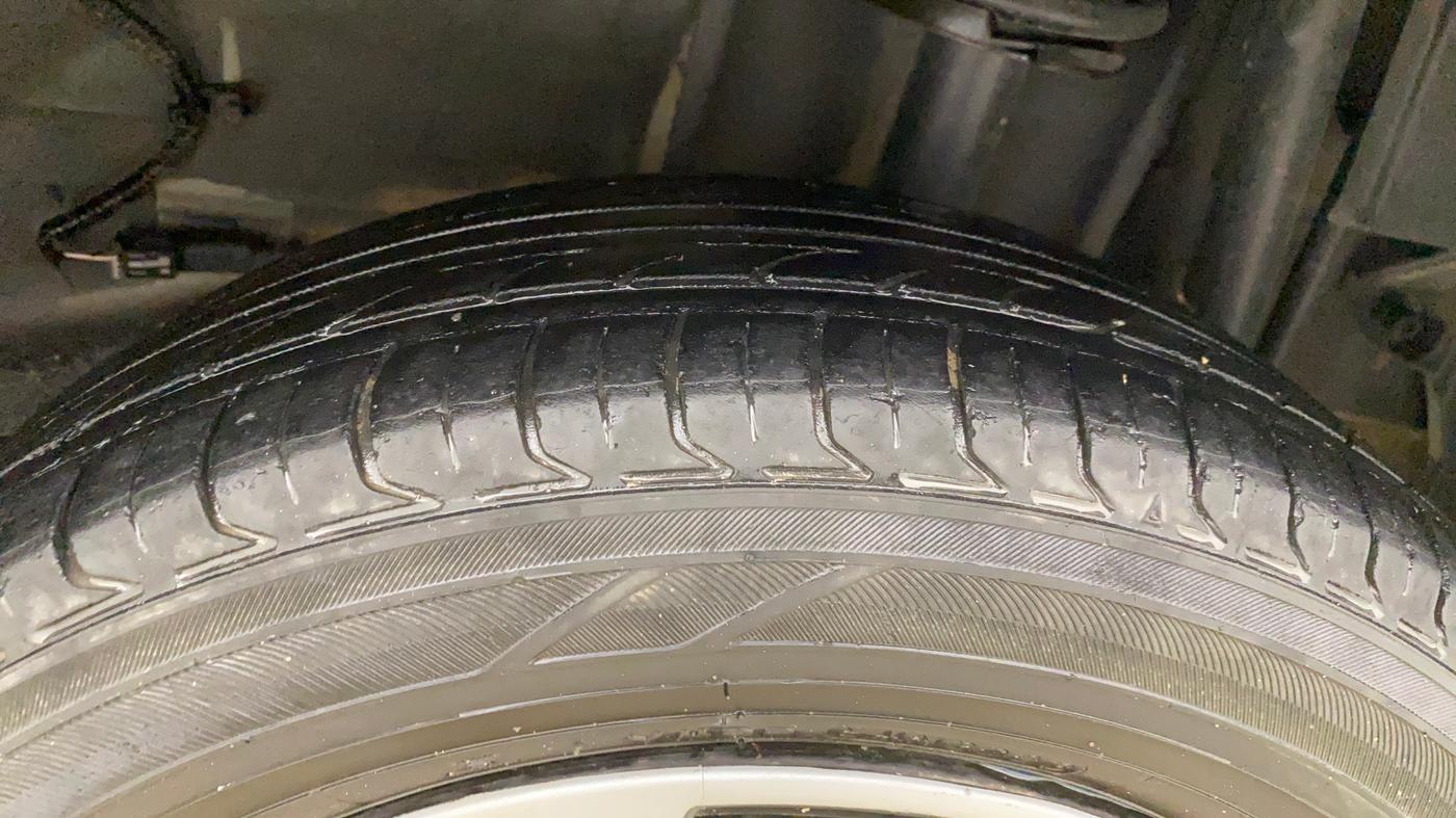 2022 Tata Tiago XZ PLUS CNG, CNG, Manual, 85,548 km, Left Rear Tyre Tread