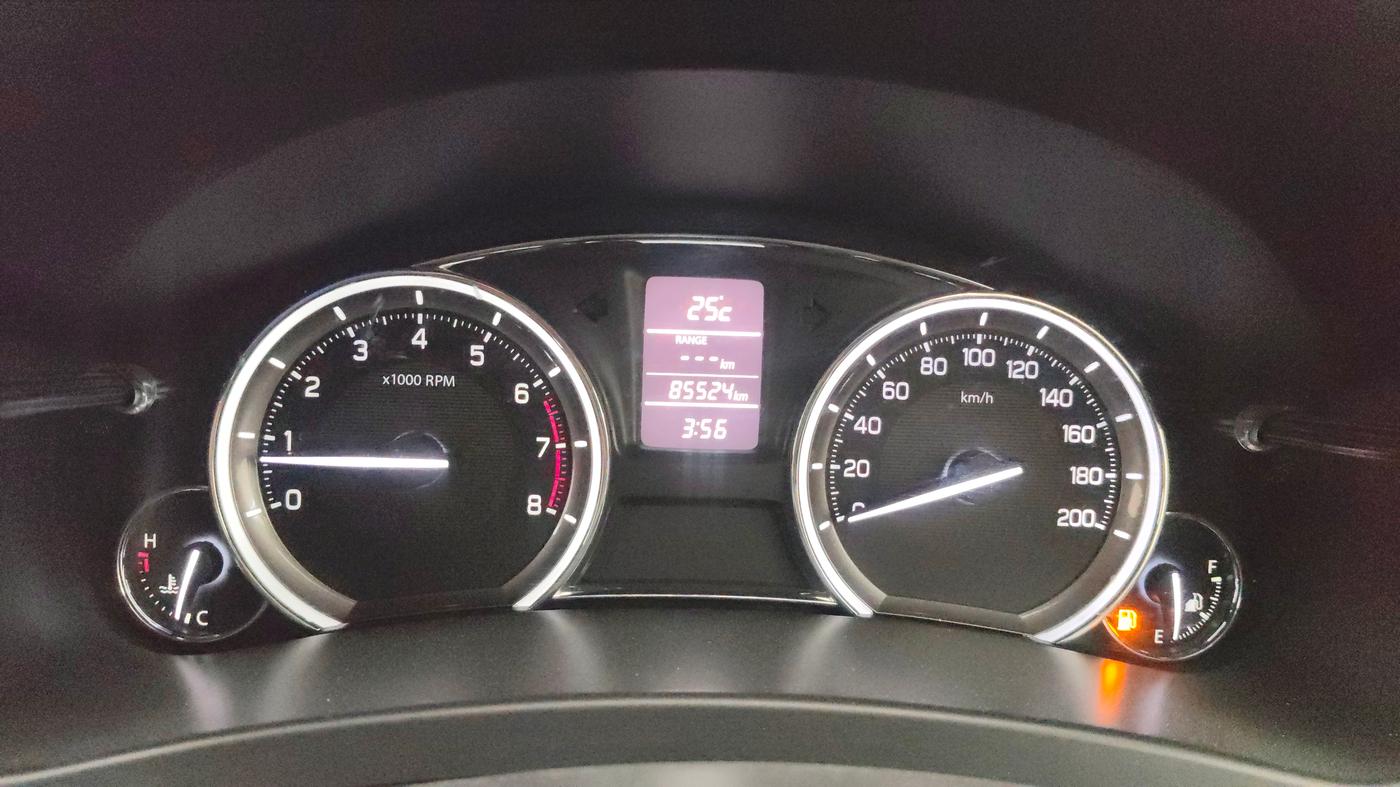 2016 Maruti Ciaz ZXI+, Petrol, Manual, 85,524 km, Odometer Image