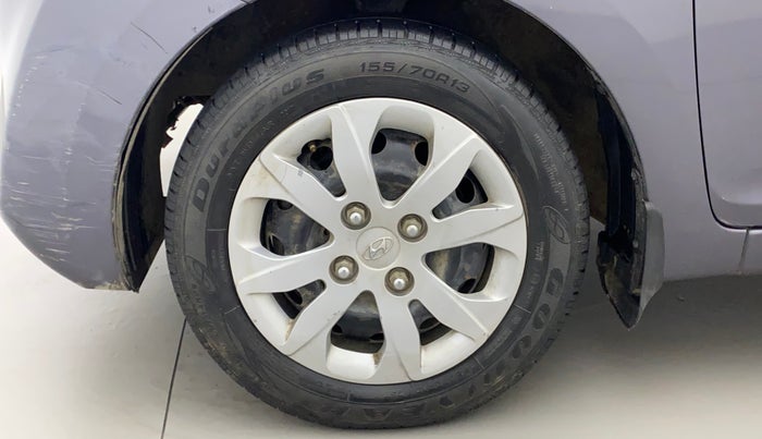 2017 Hyundai Eon MAGNA +, Petrol, Manual, 44,499 km, Left Front Wheel