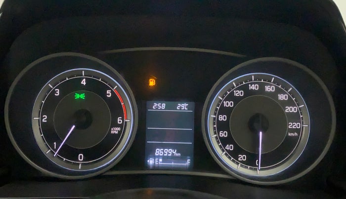 2017 Maruti Dzire ZDI PLUS, Diesel, Manual, 86,992 km, Odometer Image