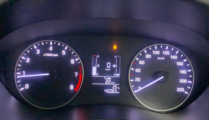 2017 Hyundai Elite i20 SPORTZ 1.2, Petrol, Manual, 45,037 km, Odometer Image