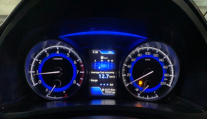2016 Maruti Baleno ALPHA PETROL 1.2, Petrol, Manual, 75,761 km, Odometer Image