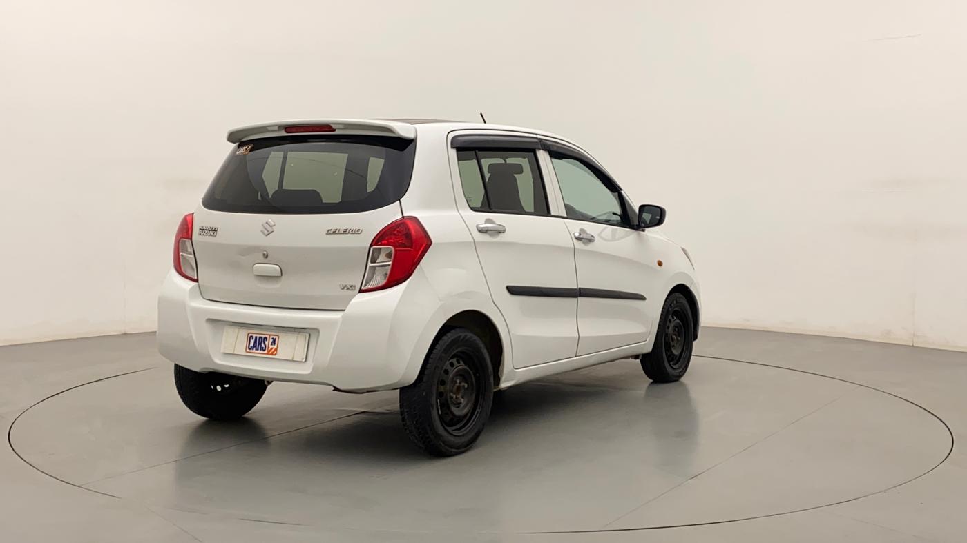 2014 Maruti Celerio VXI, Petrol, Manual, 83,906 km, Right Back Diagonal