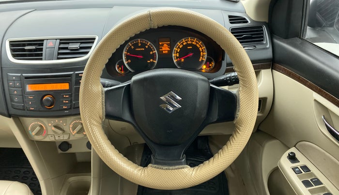 2012 Maruti Swift Dzire VDI, Diesel, Manual, 70,227 km, Steering Wheel Close Up