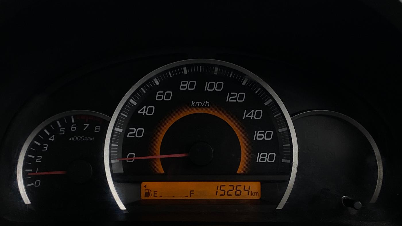 2016 Maruti Wagon R 1.0 VXI, Petrol, Manual, 15,231 km, Odometer Image