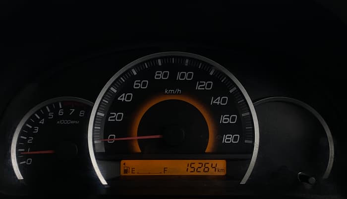 2016 Maruti Wagon R 1.0 VXI, Petrol, Manual, 15,256 km, Odometer Image
