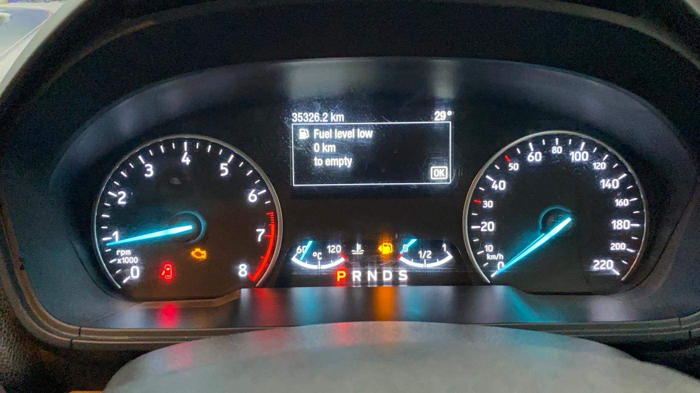 2019 Ford Ecosport TITANIUM + 1.5L PETROL AT, Petrol, Automatic, 35,325 km, Odometer Image
