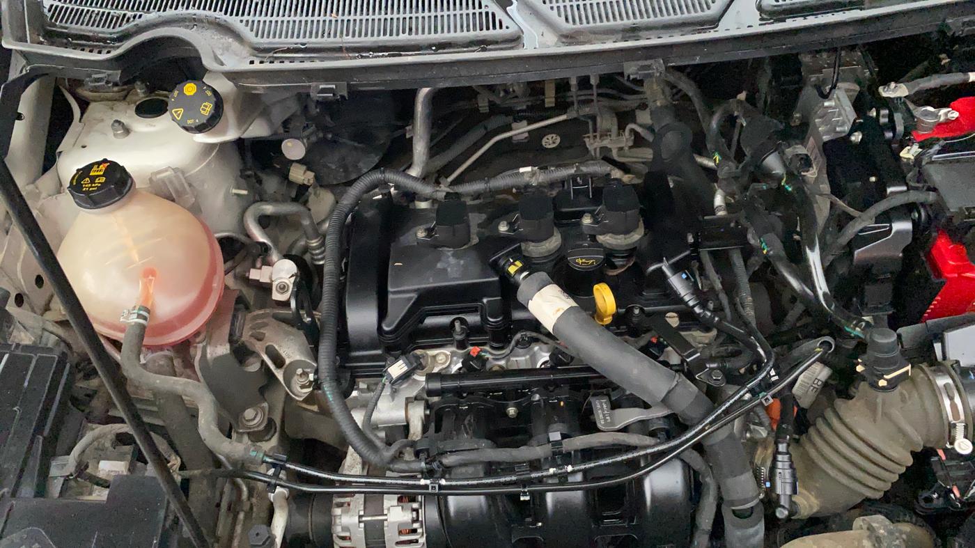 2019 Ford Ecosport TITANIUM + 1.5L PETROL AT, Petrol, Automatic, 35,325 km, Engine View - Right