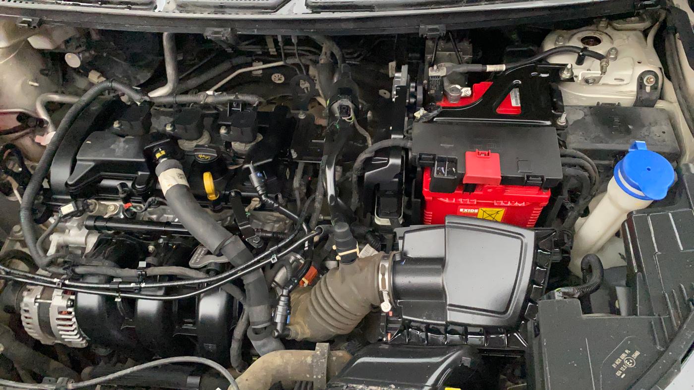 2019 Ford Ecosport TITANIUM + 1.5L PETROL AT, Petrol, Automatic, 35,325 km, Engine View - Left