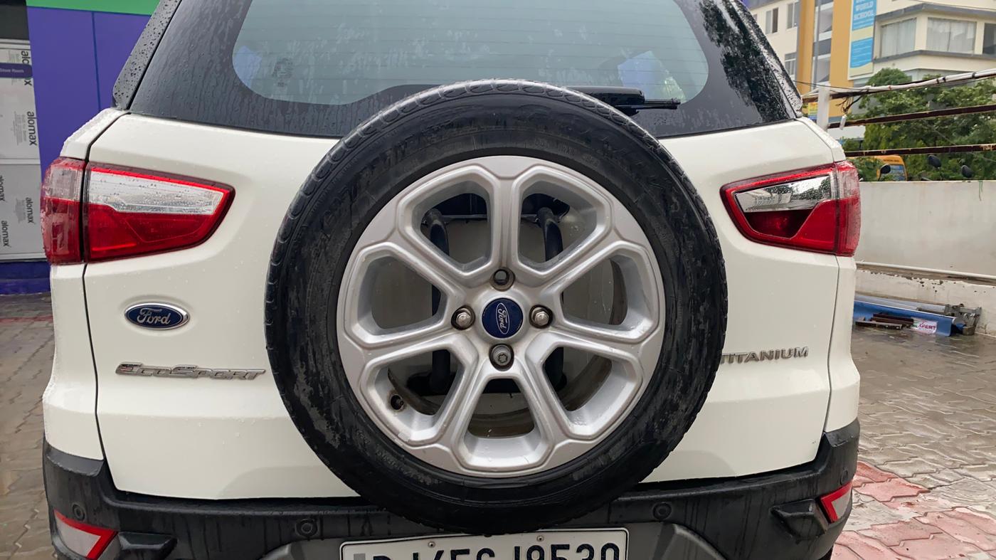 2019 Ford Ecosport TITANIUM + 1.5L PETROL AT, Petrol, Automatic, 35,325 km, Spare Tyre