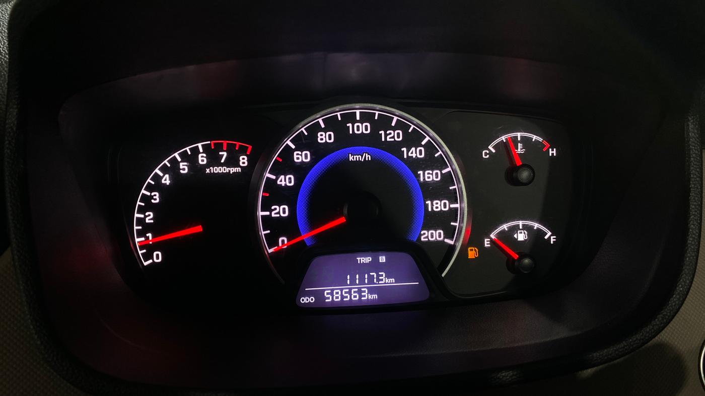2017 Hyundai Grand i10 ASTA 1.2 KAPPA VTVT, Petrol, Manual, 58,540 km, Odometer Image