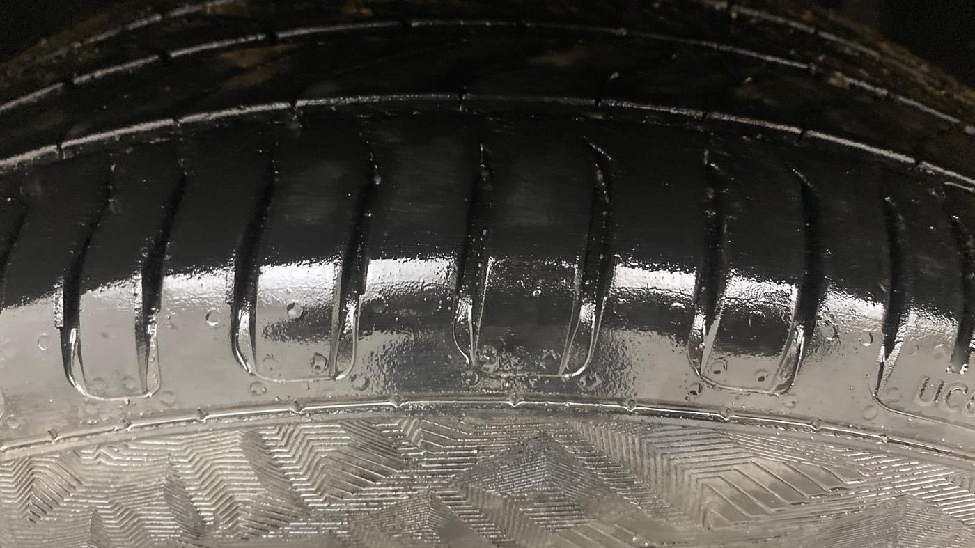 2019 Tata NEXON XZ PLUS PETROL, Petrol, Manual, 89,098 km, Left Front Tyre Tread