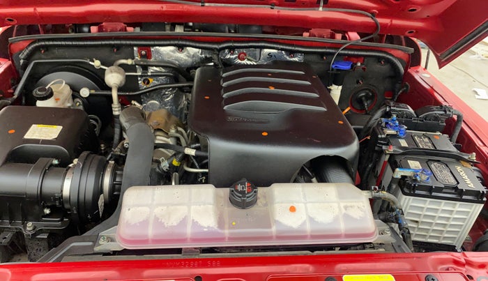 2021 Mahindra Thar LX  P 4WD AT CONVERTIBLE, Petrol, Automatic, 14,174 km, Engine View