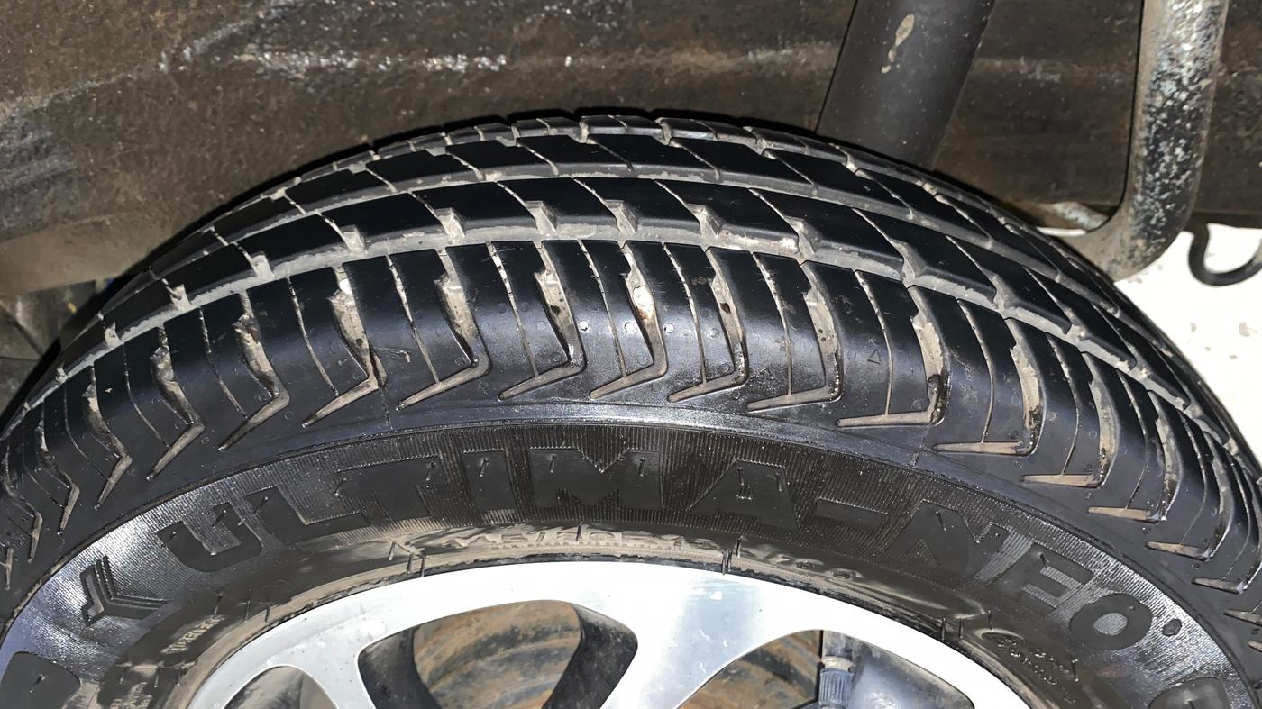 2024 Maruti Alto K10 VXi Plus (O), Petrol, Manual, 5,988 km, Left Rear Tyre Tread