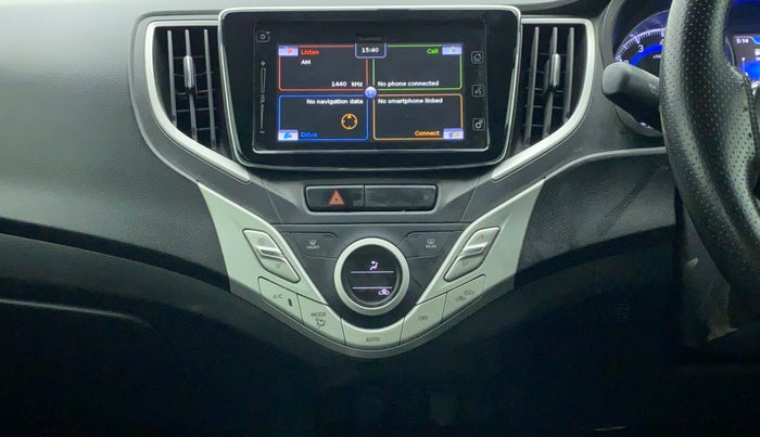 2016 Maruti Baleno ALPHA PETROL 1.2, Petrol, Manual, 47,188 km, Air Conditioner