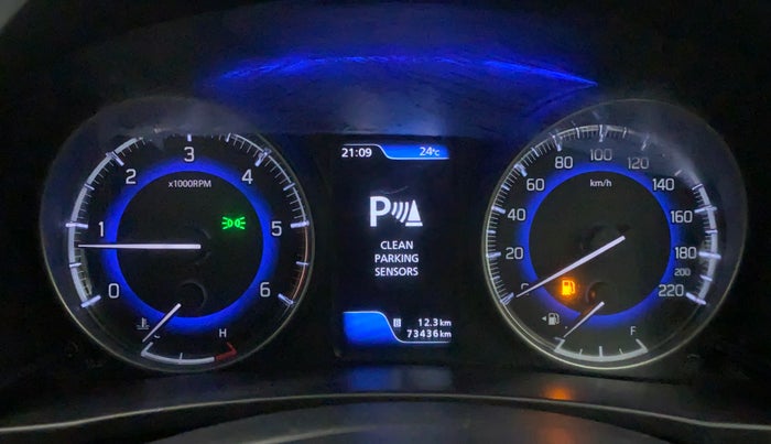 2017 Maruti Baleno ALPHA DIESEL 1.3, Diesel, Manual, 73,649 km, Odometer Image