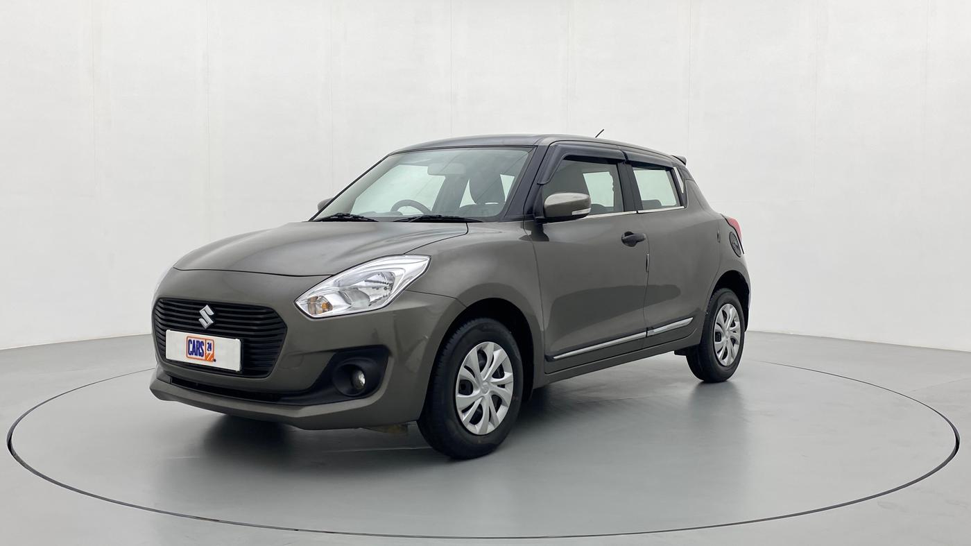 2019 Maruti Swift VXI AMT D, Petrol, Automatic, 25,823 km, Left Front Diagonal