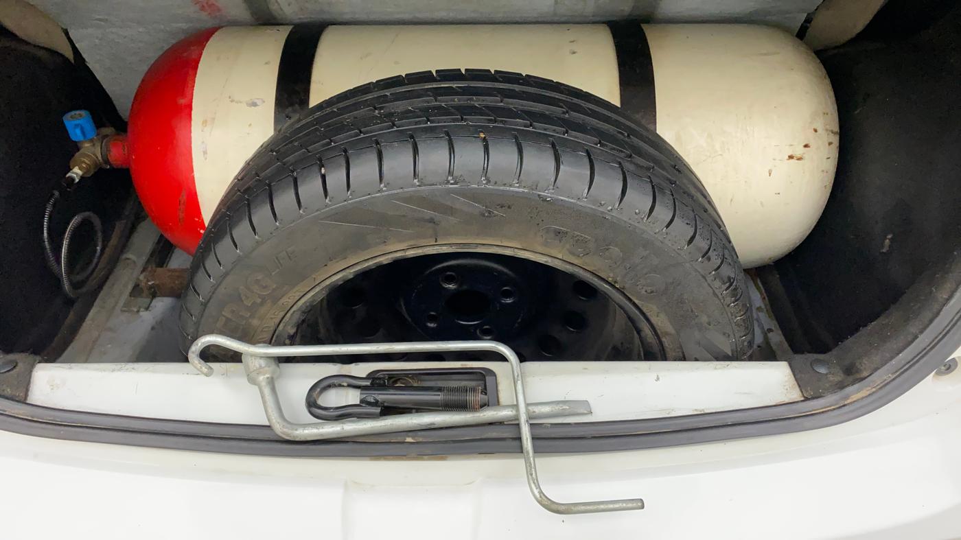 2019 Toyota Etios Liva V DUAL TONE, CNG, Manual, 82,515 km, Spare Tyre