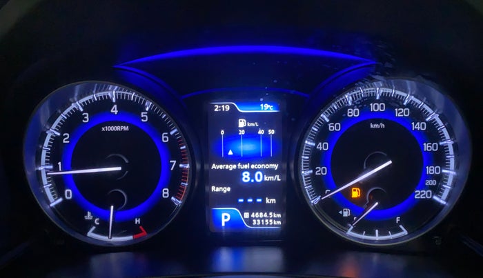 2018 Maruti Baleno ALPHA CVT PETROL 1.2, Petrol, Automatic, 33,378 km, Odometer Image