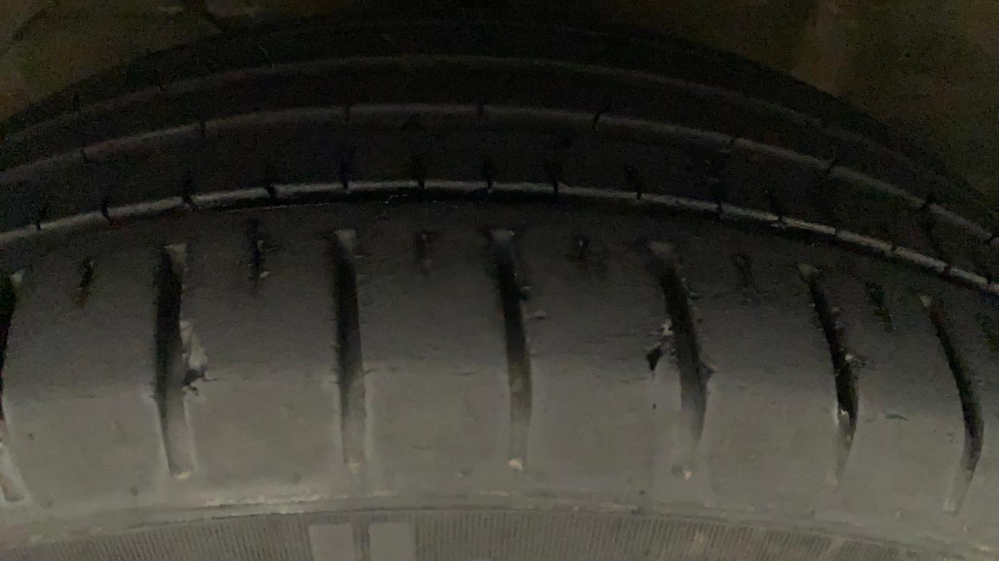 2018 Maruti Baleno ALPHA CVT PETROL 1.2, Petrol, Automatic, 33,378 km, Left Rear Tyre Tread
