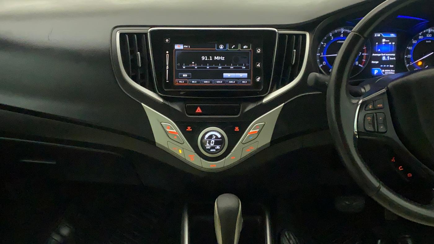 2018 Maruti Baleno ALPHA CVT PETROL 1.2, Petrol, Automatic, 33,378 km, Air Conditioner
