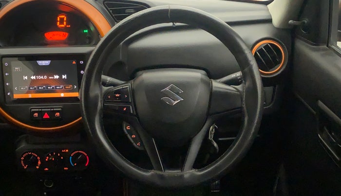 2020 Maruti S PRESSO VXI PLUS AMT, Petrol, Automatic, 34,824 km, Steering Wheel Close Up