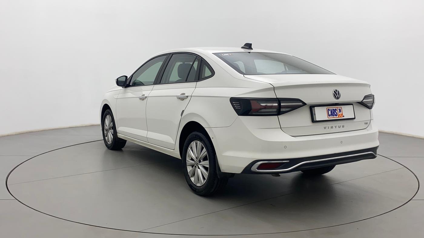 2022 Volkswagen VIRTUS HIGHLINE TSI 1.0 MT, Petrol, Manual, 9,822 km, Left Back Diagonal