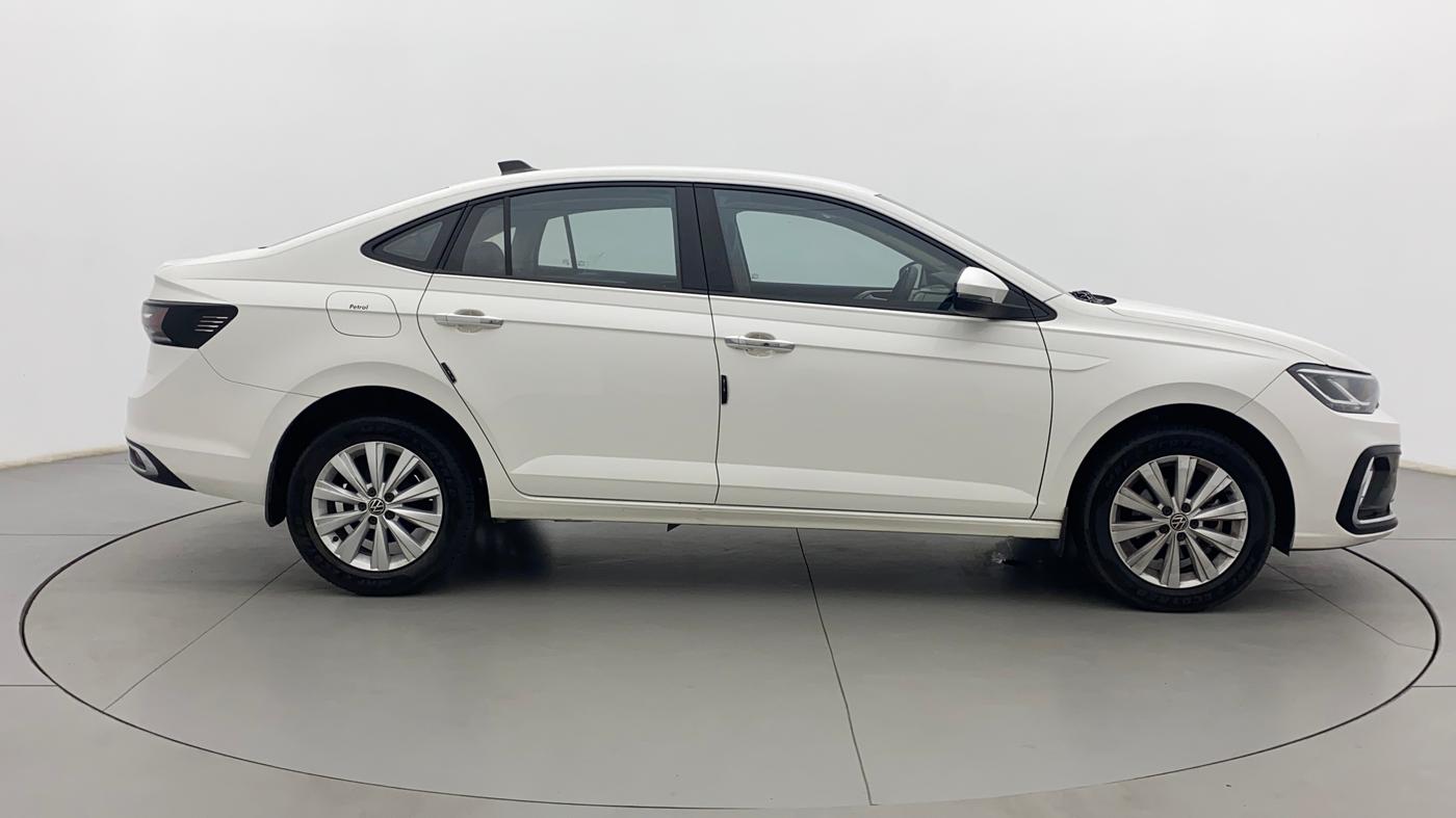2022 Volkswagen VIRTUS HIGHLINE TSI 1.0 MT, Petrol, Manual, 9,822 km, Right Side View