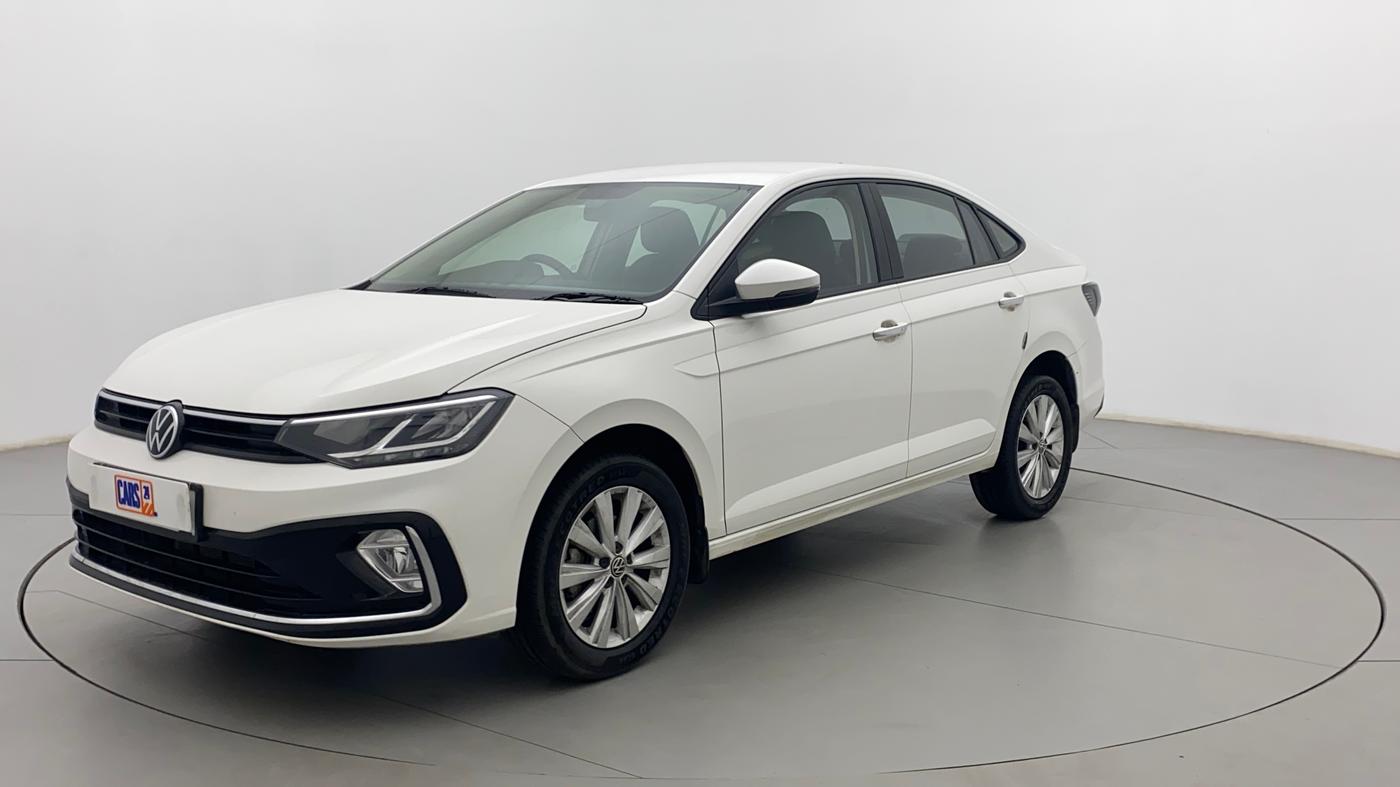 2022 Volkswagen VIRTUS HIGHLINE TSI 1.0 MT, Petrol, Manual, 9,822 km, Left Front Diagonal