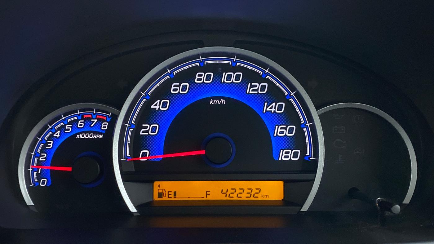 2018 Maruti Wagon R 1.0 VXI, Petrol, Manual, 42,247 km, Odometer Image