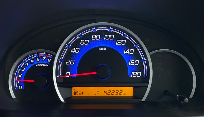 2018 Maruti Wagon R 1.0 VXI, Petrol, Manual, 42,247 km, Odometer Image